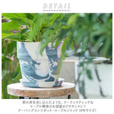 植木鉢 プラスチック お洒落 4号 通販 プランター おしゃれ 植木 鉢 ポット 花鉢 4号鉢 プラスチック製鉢 かわいい 可愛い 軽量 軽い 直径 13.5cm アーバンプランツポット ４号 マーブル