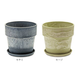 植木鉢 プラスチック おしゃれ 5号 通販 鉢カバー 5号鉢 プランター プランターカバー 植木 ポット 鉢植え アーバンプランツポット 軽量 軽い 観葉植物 鉢 受け皿付き 底穴あり PLUS the
