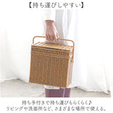 UTILE ユティル コスメボックス 通販 メイクボックス コスメ収納 化粧箱 化粧ボックス 収納ボックス バスケット コスメケース バニティケース 収納 ボックス ケース 洗える 取っ手付き