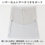 フェイスカバー UVカット 通販 フィットスタイル Fit Style フェイス カバー UV 接触冷感 レディース UV-399 メッシュ付き UPF50+ 顔 日焼け対策 デコルテ うなじ 首 自転車 スポーツ