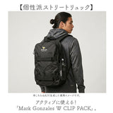 マークゴンザレス リュック 30リットル 通販 mark gonzales VHMG-0019 バックパック デイパック リュックサック 黒リュック 大きめ A4 通学 通勤 男子 女子 大容量 大学生 中学生 高校生
