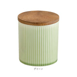 キャニスター 陶器 密閉 通販 保存容器 370ml 調味料容器 密閉容器 調味料ポット 調味料入れ 砂糖 シュガーポット ソルトポット 塩 保存 容器 ふた付き 蓋付き viv ヴィヴ しのぎ模様