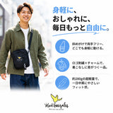 マークゴンザレス ショルダーバッグ VJMG-0018 通販 mark gonzales ショルダーバック 斜めがけバッグ ミニショルダー ブランド メンズ レディース 黒 ブラック かっこいい 小さめ 大学生
