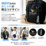 マークゴンザレス ショルダーバッグ VJMG-0018 通販 mark gonzales ショルダーバック 斜めがけバッグ ミニショルダー ブランド メンズ レディース 黒 ブラック かっこいい 小さめ 大学生