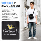 マークゴンザレス ショルダーバッグ VJMG-0018 通販 mark gonzales ショルダーバック 斜めがけバッグ ミニショルダー ブランド メンズ レディース 黒 ブラック かっこいい 小さめ 大学生