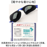 スワンズ swans ゴーグル SR-72MITreAB 通販 日本製 スイムゴーグル スイミングゴーグル 水中メガネ 水中眼鏡 ミラーレンズゴーグル クッションあり UVカット 競泳用 レーシングゴーグル