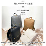 リュック レディース 軽量 通販 リュックサック バックパック ディパック ALENTINO VISCANI レディースリュック レディースリュックサック おしゃれ 通勤 フェイクレザー 一泊旅行