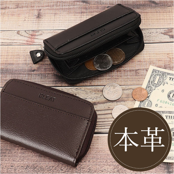 コインケース メンズ 革 通販 小銭入れ メンズ財布 ミニ財布 財布 サイフ 小物 ケース レザー 牛革 使いやすい ビジネス ラウンドファスナー 無地 コンパクト おしゃれ シンプル ギフト