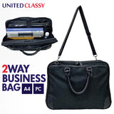 UNITED CLASSY トート ビジネス 6105 通販 ビジネスバッグ ビジネスバック ショルダーバッグ ショルダーバック ショルダー トートバッグ トートバック 横ショルダー 横型