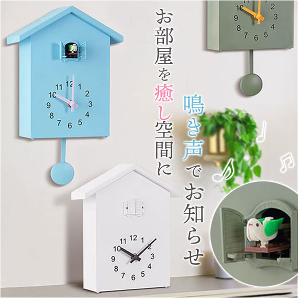 鳩時計 掛け時計 置時計 置き時計 時計 通販 ハト時計 振り子時計 壁掛け時計 はと時計 カッコウ時計 ぽっぽ時計 アナログ 静音 カッコー 2way 北欧 大きい シンプル おしゃれ かわいい