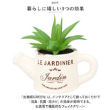 光触媒 観葉植物 卓上 通販 じょうろ フェイクグリーン ミニ おしゃれ 造花 ギフト プチギフト 贈り物 かわいい 消臭 抗菌 抗カビ 母の日 置物 インテリア