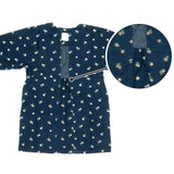 エプロン おしゃれ 通販 かっぽう着 前掛け 保育士 割烹着 長袖 カフェエプロン 介護士 レディース 綿100% コットン ワッシャー加工 かわいい 母の日 敬老の日 ギフト