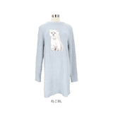 ルームウェア ワンピース 長袖 通販 レディース ルームウエア 部屋着 モール アニマルワンピース ふわふわ ワンマイル ルームワンピース おしゃれ 可愛い 大人 かわいい 婦人 ミセス