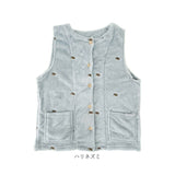 ベスト レディース ルームウェア 通販 刺繍ベスト 部屋着 ジレ トップス ルームウエア 秋 冬 ノースリーブ 上着 カジュアル 大人用 重ね着 おしゃれ 羽織り 前開き ゆったり ふわふわ