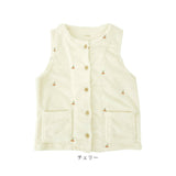 ベスト レディース ルームウェア 通販 刺繍ベスト 部屋着 ジレ トップス ルームウエア 秋 冬 ノースリーブ 上着 カジュアル 大人用 重ね着 おしゃれ 羽織り 前開き ゆったり ふわふわ