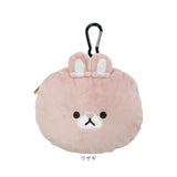 パスケース リール付き ぬいぐるみ 通販 定期入れ もちもちリール付きパスケース icカードケース ミニ ポーチ パスケース付き カードケース 小銭入れ バッグチャーム おしゃれ かわいい