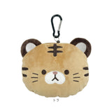 パスケース リール付き ぬいぐるみ 通販 定期入れ もちもちリール付きパスケース icカードケース ミニ ポーチ パスケース付き カードケース 小銭入れ バッグチャーム おしゃれ かわいい