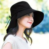 ハット レディース UV 通販 帽子 UVカット つば広 日よけ帽子 日除け帽子 婦人帽子 おしゃれ かわいい オシャレ 可愛い シンプル ポリエステル 夏 夏用 ガーデニング アウトドア 大きめ