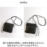 waku ワク ショルダーバッグ ミニ WK-0004 通販 スクエアバッグ サコッシュ スクエアバック ショルダーバック ショルダー 斜めかけ ミニショルダーバッグ ミニショルダーバック