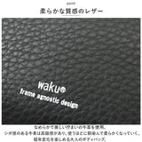 ボディバッグ メンズ ブランド waku ワク 通販 WK-0028 ショルダーバッグ 斜め掛け ななめ掛け ウエストバッグ ウエストポーチ 肩掛け ワンショルダー 本革 牛革 鞄 かばん スクエア型