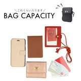 waku ワク ショルダーバッグ WK-0052 通販 スマホポシェット ネックウォレット ショルダーバック ミニショルダーバッグ ショルダー フラップショルダー 斜め掛けバッグ 斜め掛けバック