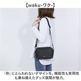 WAKU ワク ショルダーバッグ ミニ wk0085 通販 ショルダー ショルダーバック 肩掛け 斜め掛け ミニショルダーバッグ ミニショルダー ポシェット 小さめ 小さい 本革 スクエア 長方形 マチ