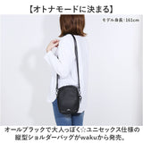 WAKU ワク ショルダーバッグ ミニ wk0086 通販 ショルダー ショルダーバック 肩掛け 斜め掛け ミニショルダーバッグ ミニショルダー ポシェット 小さめ 小さい 本革 スクエア 長方形 マチ