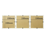 フォトフレーム L判 3枚 通販 万丈 ウッディトリオ フォト フレーム フォトスタンド 写真立て 写真 スタンド 3面 横型 コの字型 立て掛け 額縁 おしゃれ オシャレ シンプル 木目調 アート