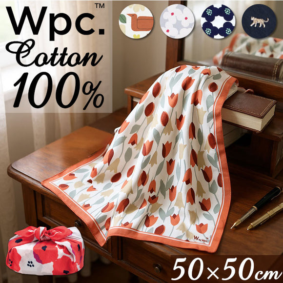 Wpc ハンカチ 大判 通販 大判ハンカチ レディース ハンカチーフ 大判ハンカチーフ ギフト 贈り物 贈物 カジュアル かわいい 可愛い おしゃれ オシャレ ダブリュピーシー 大きい 大きめ