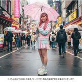 雨傘 レディース 長傘 wpc 通販 PT-081-001 ビニール傘 ジャンプ傘 ワンタッチ傘 傘 カサ アンブレラ グラスファイバー 大きい 大きめ 61cm フラワーベース 花柄 花 ワールドパーティ