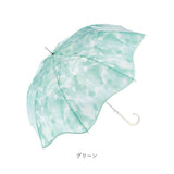 雨傘 レディース 長傘 wpc 通販 PT-081-001 ビニール傘 ジャンプ傘 ワンタッチ傘 傘 カサ アンブレラ グラスファイバー 大きい 大きめ 61cm フラワーベース 花柄 花 ワールドパーティ