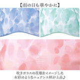 雨傘 レディース 長傘 wpc 通販 PT-081-001 ビニール傘 ジャンプ傘 ワンタッチ傘 傘 カサ アンブレラ グラスファイバー 大きい 大きめ 61cm フラワーベース 花柄 花 ワールドパーティ