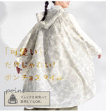 レインポンチョ レディース おしゃれ 通販 自転車 通勤 通学 レインコート ポンチョ ブランド ママ 花柄 フリーサイズ 合羽 カッパ はっ水 撥水 入学祝い 高校生 中学生 かわいい 雨具