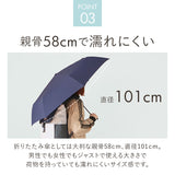 ワールドパーティ WPC 折り畳み傘 メンズ 通販 レディース 折りたたみ 晴雨兼用 UVカット 手開き ブランド撥水 無地 シンプル ユニセックス 男女兼用 おしゃれ