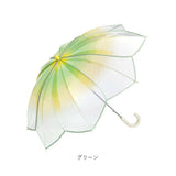 WPC. ワールドパーティ アンブレラ 50cm 通販 雨傘 長傘 ビニール傘 手開き 透明 グラデーション 安心 安全 開閉しやすい フラワーフェアリー 男の子 女の子 ガールズ おしゃれ 可愛い