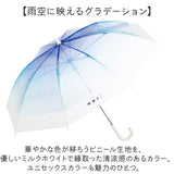 WPC. ワールドパーティ アンブレラ 55cm 長雨傘 キッズ 通販 雨傘 長傘 ビニール傘 透明 キッズ用 ネームタグ こども 子供 子ども カジュアル グラデーション 安心 安全 開閉しやすい