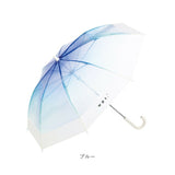 WPC. ワールドパーティ アンブレラ 55cm 長雨傘 キッズ 通販 雨傘 長傘 ビニール傘 透明 キッズ用 ネームタグ こども 子供 子ども カジュアル グラデーション 安心 安全 開閉しやすい
