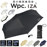 ワールドパーティー wpc 折りたたみ傘 ZA020 通販 晴雨兼用傘 メンズ ブランド IZA コンパクト スクエア型 傘 53cm 完全遮光 100％ 折り畳み傘 雨傘 日傘 おしゃれ uvカット 紫外線 対策