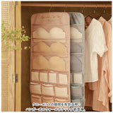 ウォールポケット下着 吊り下げ 透明 通販 ハンガー ブラケース ケース 吊り下げラック 収納ケース クリア 整理?収納 北欧 仕切り 壁掛け ハンガー式 ブラジャー ブラ 肌着 型崩れ防止