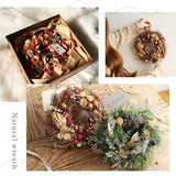 リース 玄関 通販 春 オールシーズン インテリア 雑貨 造花 玄関飾り フェイクフラワー チュラルリース Mサイズ おしゃれ かわいい 母の日 贈り物 ギフト フラワーギフト 大きめ