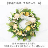リース 造花 通販 フラワーリース フェイクフラワー フラワーギフト 玄関飾り 玄関 リビング チュラルリース Sサイズ XS-21 小さめ おしゃれ かわいい オシャレ 可愛い 贈り物 ギフト