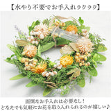 リース 造花 通販 フラワーリース フェイクフラワー フラワーギフト 玄関飾り 玄関 リビング チュラルリース Sサイズ XS-21 小さめ おしゃれ かわいい オシャレ 可愛い 贈り物 ギフト