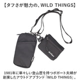 wildthings ワイルドシングス ショルダー WT3803405 ミニ 通販 ポーチ ショルダーバッグ ショルダーバック 肩掛け 斜めかけ 多機能 耐久性 コーデュラ ストラップ メンズ レディース