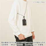 ワイルドシングス ネックウォレット 通販 WILDTHINGS WT380-3807 WT-380-3807 お財布 ミニウォレット 三つ折り財布 折り財布 折財布 ミニ財布 レディース メンズ 首かけ ストラップ付