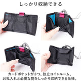 ワイルドシングス ネックウォレット 通販 WILDTHINGS WT380-3807 WT-380-3807 お財布 ミニウォレット 三つ折り財布 折り財布 折財布 ミニ財布 レディース メンズ 首かけ ストラップ付