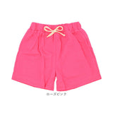 ショートパンツ キッズ 通販 半ズボン ズボン 短パン ショーパン ボトムス 子供服 子ども 子供 綿 コットン 通気性 シンプル 無地 部屋着 ルームウェア 運動着 通園 通学 スポーツ 運動