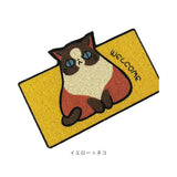 玄関マット 動物柄 通販 屋外マット 室内マット ドアマット マット 泥落としマット ウェルカムマット 泥落とし泥除け 泥よけ アニマル 動物 屋外 屋外用 室内 室内用 かわいい 可愛い