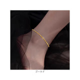 アンクレット レディース 通販 足 ブレスレット 足首 アクセサリー チェーン 重ね付け 大人 女性 女の子 おしゃれ シンプル 上品 きれいめ 細め 細い 華奢 細身 可愛い キラキラ 20代