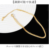 アンクレット レディース 通販 足 ブレスレット 足首 アクセサリー チェーン 重ね付け 大人 女性 女の子 おしゃれ シンプル 上品 きれいめ 華奢 可愛い スネークチェーン チタン鋼 20代
