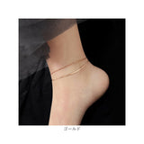 アンクレット レディース 通販 足 ブレスレット 足首 アクセサリー チェーン 重ね付け 大人 女性 女の子 おしゃれ シンプル 上品 きれいめ 華奢 可愛い スネークチェーン チタン鋼 20代